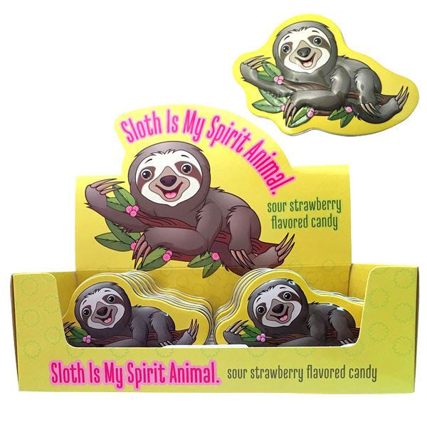 Sloth Spirit Animal Candies 12 Count
