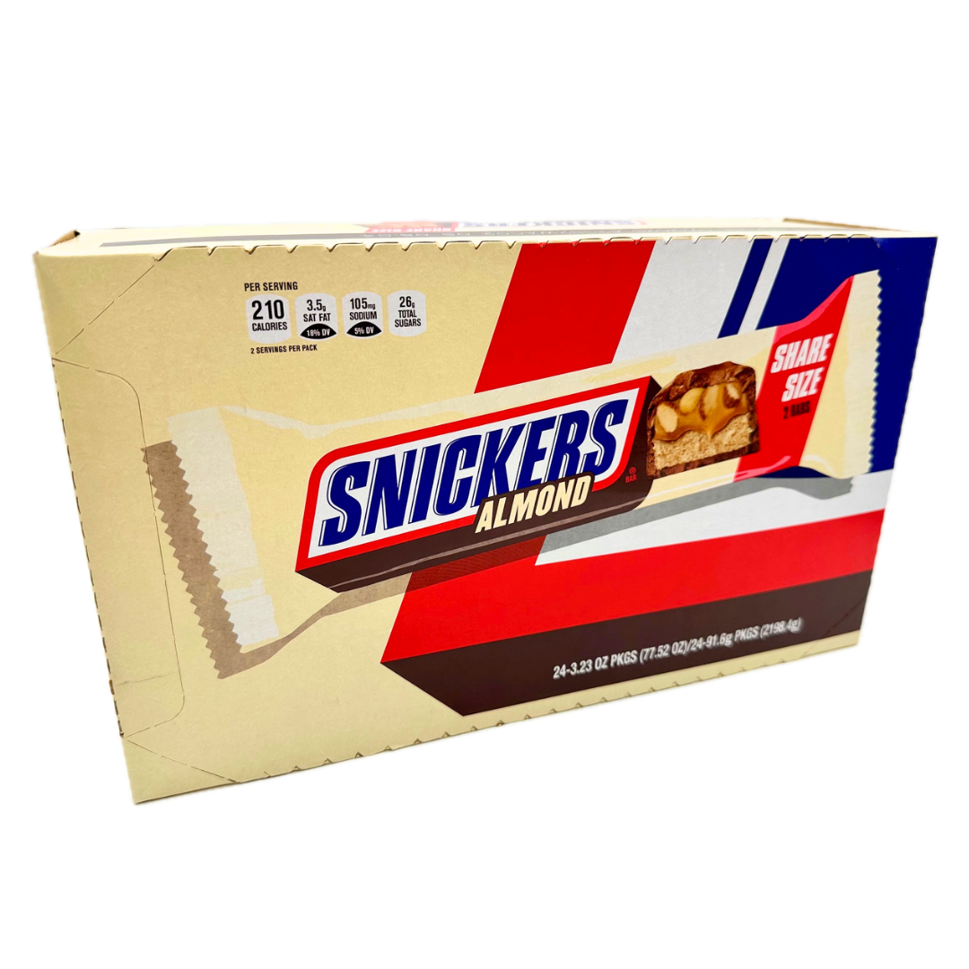 Snickers Almond Share Size - 3.23oz / 24ct