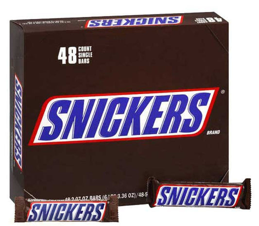 Snickers Candy Bar 48ct