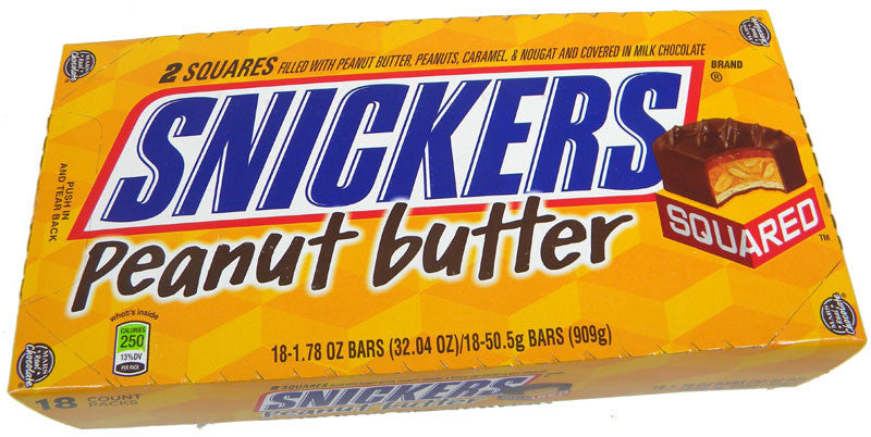 Snickers Peanut Butter Squared 18ct