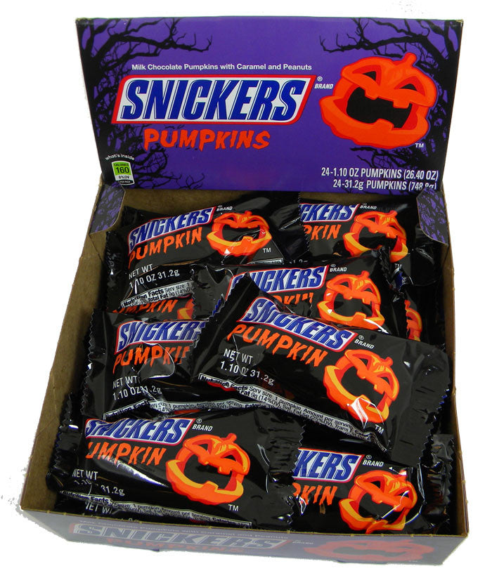Snickers Pumpkins 24 Count