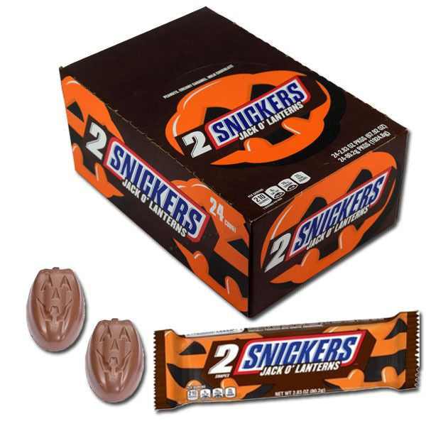 Snickers Pumpkins King Size 24 Count