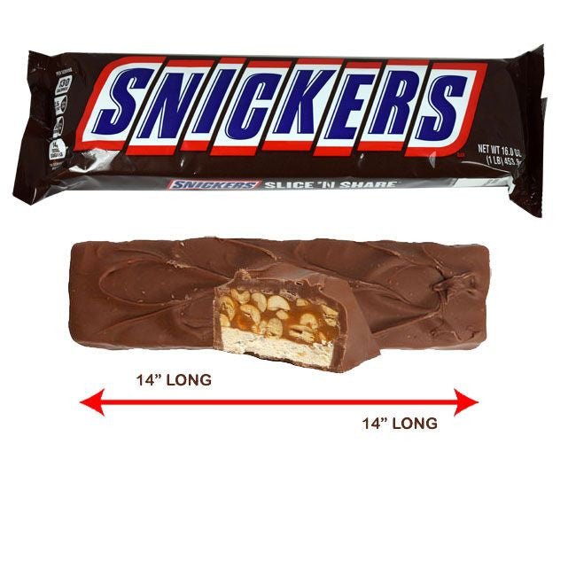 Snickers Slice & Share Giant Bar - 1lb
