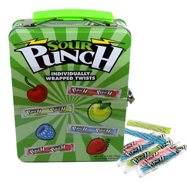 Sour Punch Candy Lunch Box