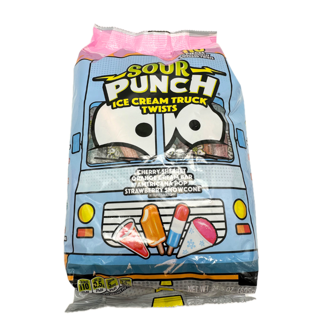 Sour Punch Ice Cream Truck Twists - 24.5oz