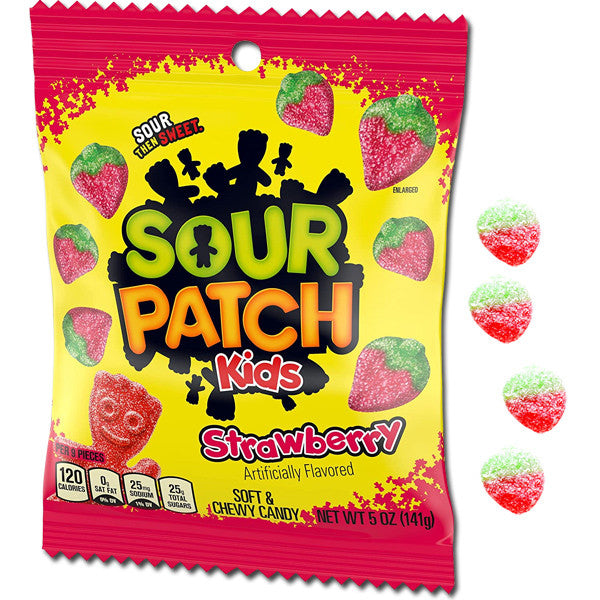 Sour Patch Gummi Strawberries
