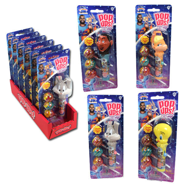 Space Jam Pop Ups Lollipops 6 Count