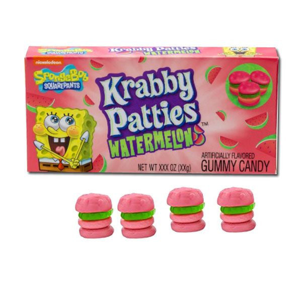 Sponge Bob Krabby Patties Watermelon 2.54oz Box