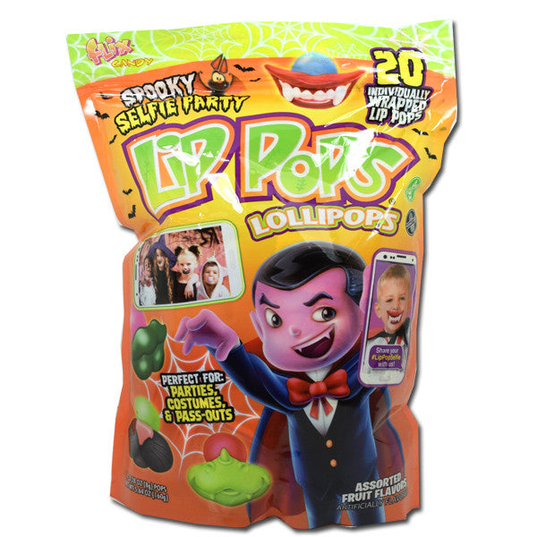 Spooky Little Lip Pops 20 Count Bag