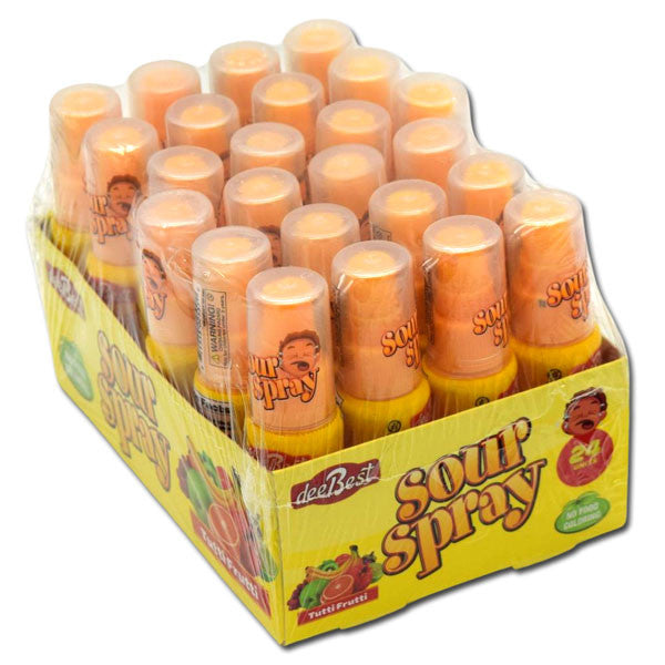 Sour Spray Candy Tutti Frutti flavor