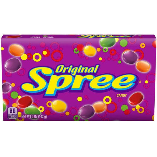 Spree Candy 5oz Theater Size Box
