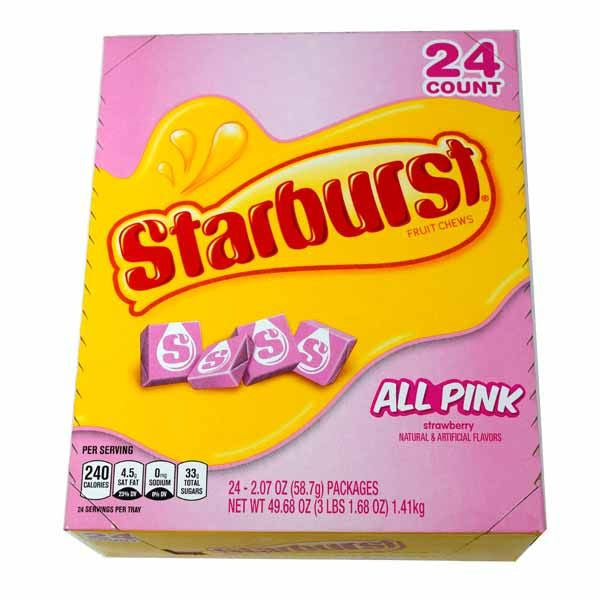 Starburst All Pink 24 Count