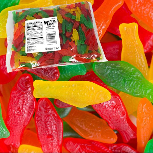 Swedish Fish Assorted 5lb (Large)