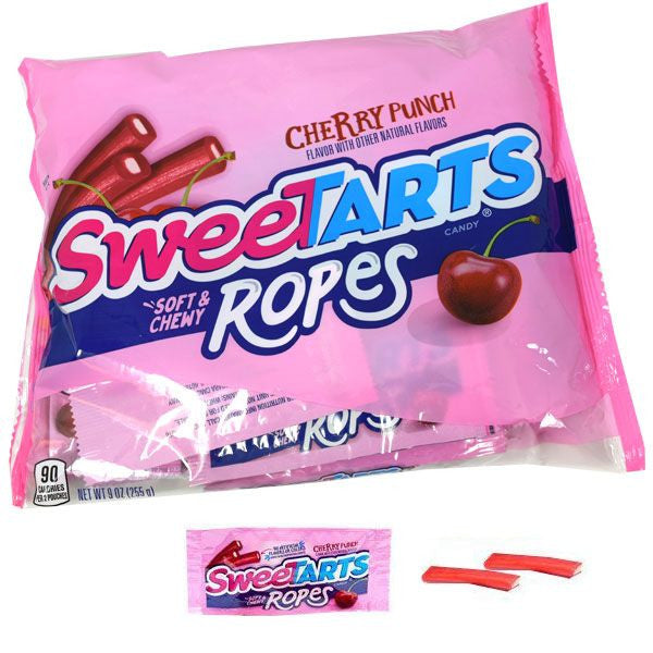 SweeTart Ropes Fun Size Halloween 12 Count