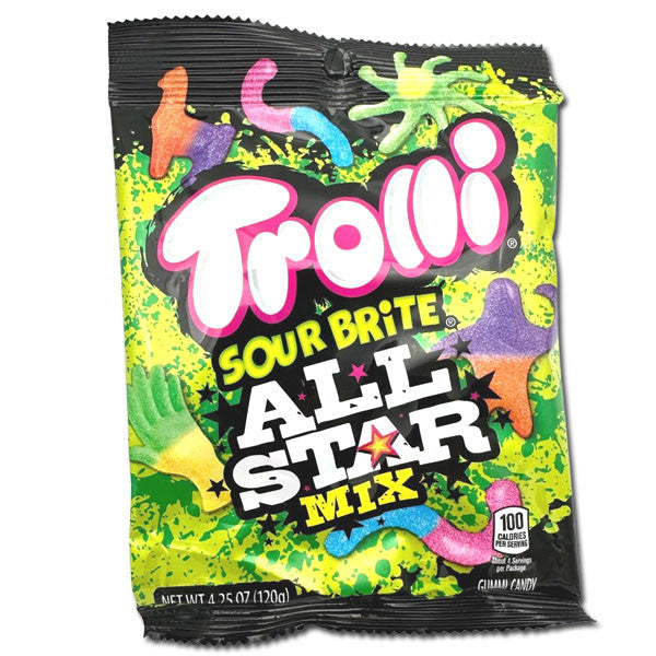 Trolli All Star Sour Bite Gummi candy mix