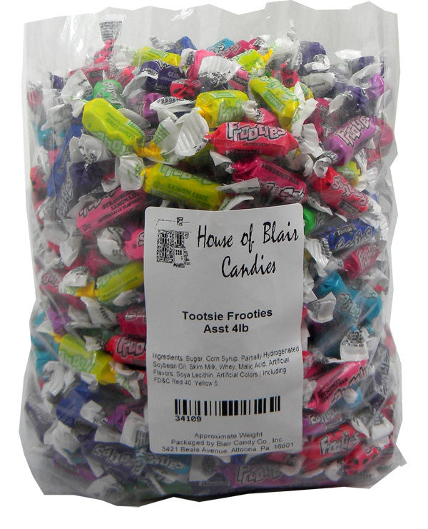 Tootsie Frooties Assorted Flavors - 4lb / 560ct