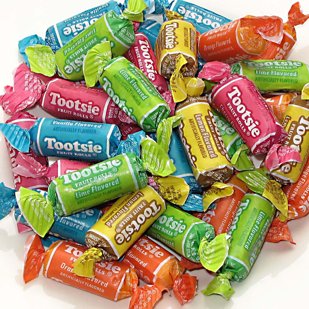 Tootsie Midgees Assorted Fruit Flavors - 30lb