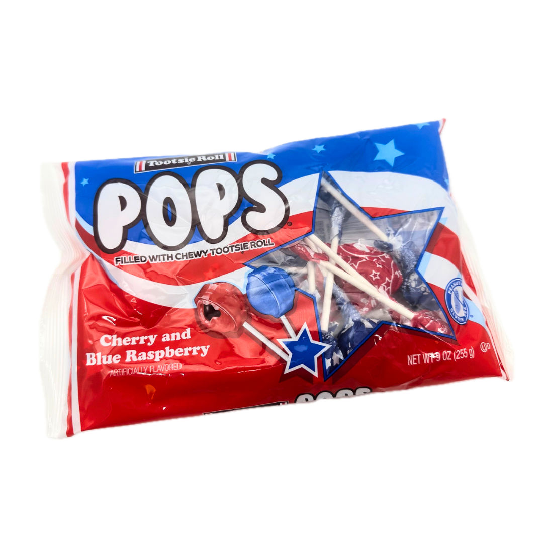 Patriotic Tootsie Pops - 9oz