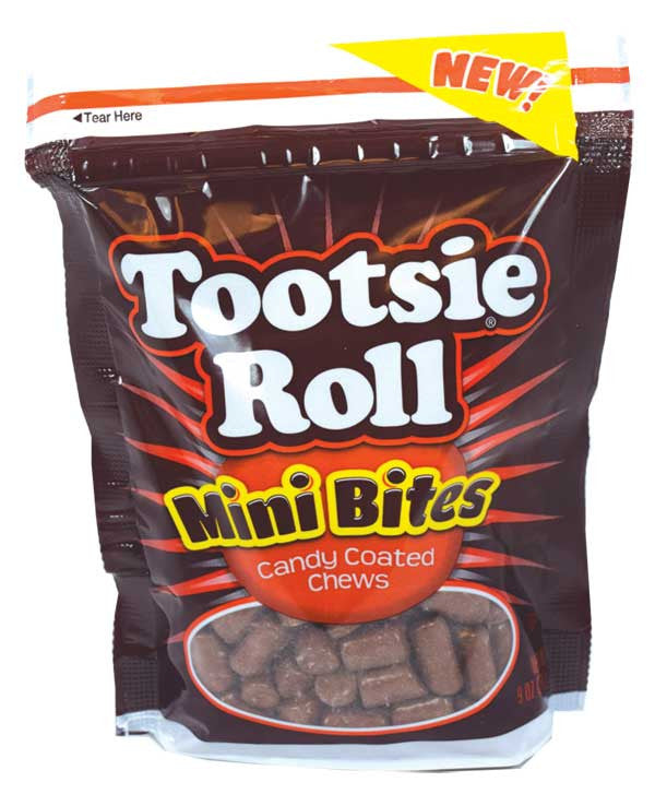 Tootsie Roll Mini Bites Candy Coated 9oz bag