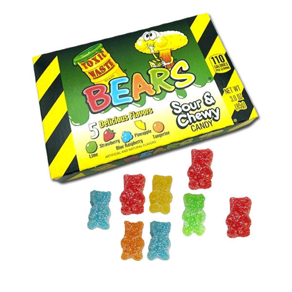 Toxic Waste Sour Bears by Candy Dynamics