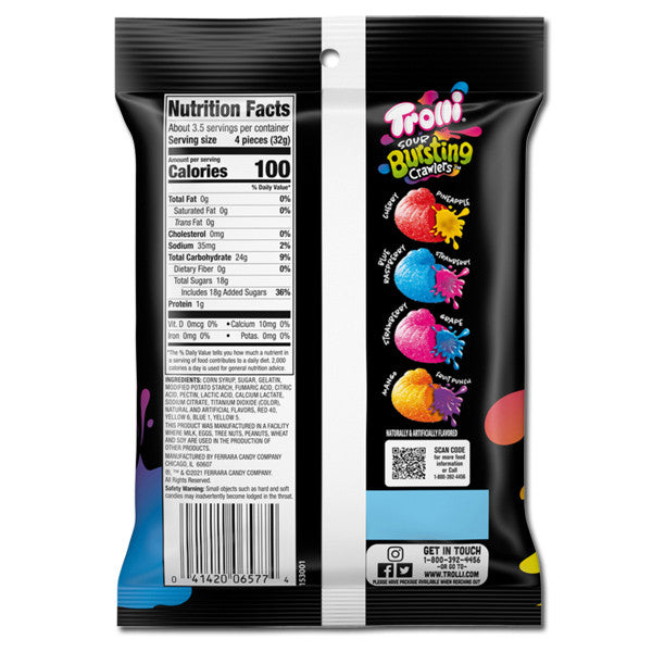 Trolli Sour Burst Crawlers