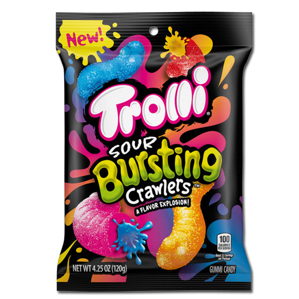 Trolli Sour Burst Crawlers Gummi Worms