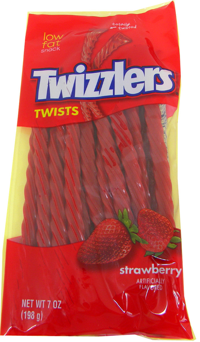 Twizzler Strawberry 7oz Peg Bag