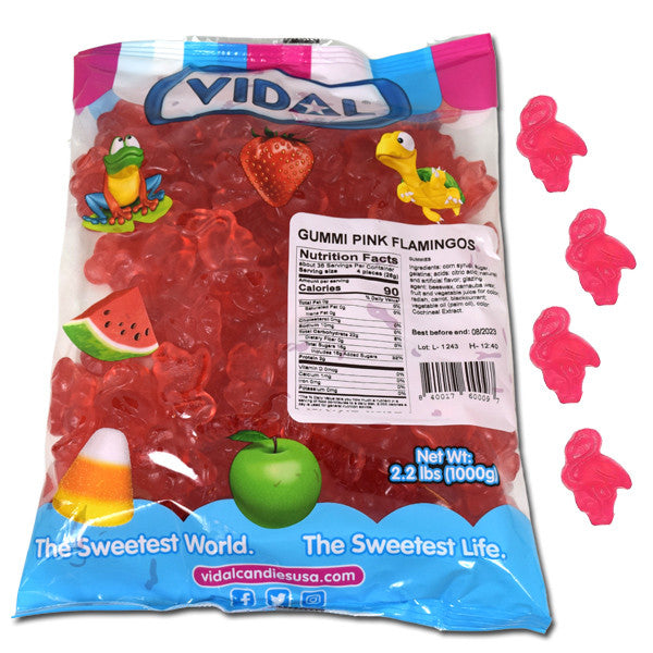 Gummi Pink Flamingos Vidal