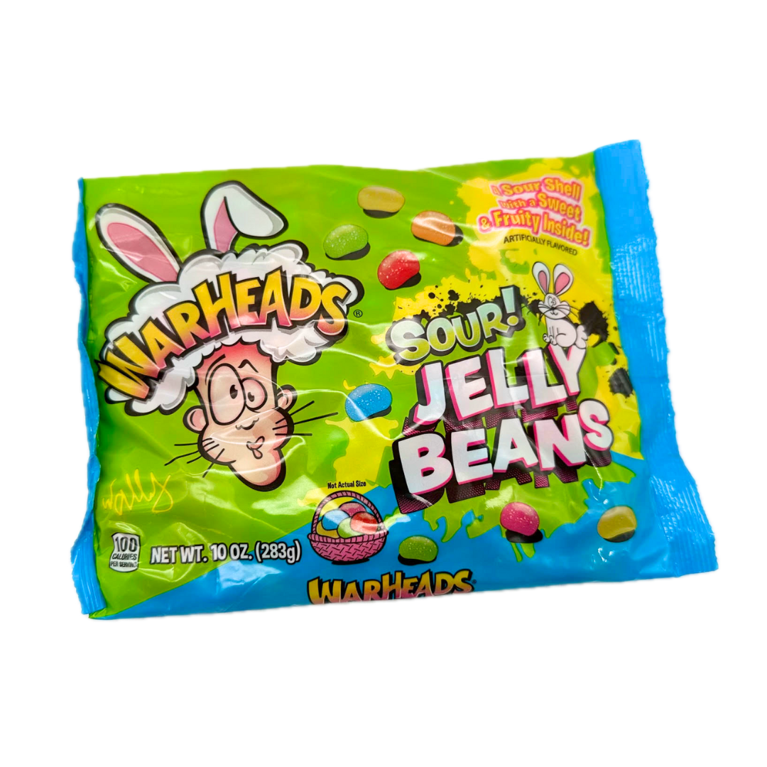 Warheads Sour Jelly Beans - 10oz