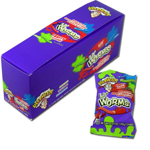 WarHeads Lil Worms 12 Count