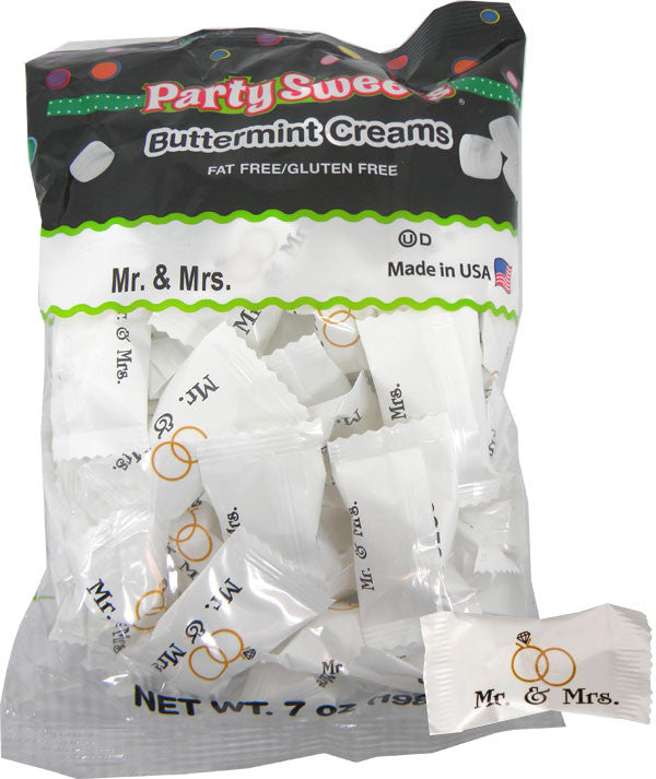 Wedding Mints Mr&Mrs Design 56 Count