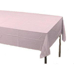 White Plastic Tablecloth