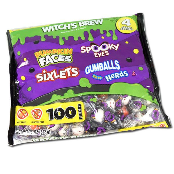 Witches Brew Assorted Halloween Candy 100 Count