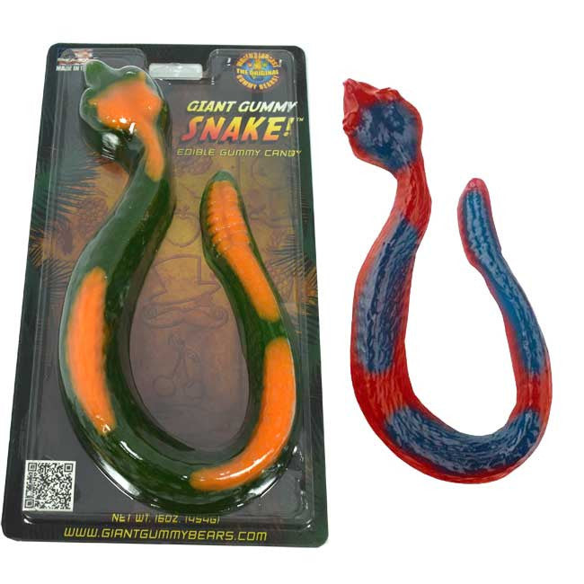 Huge gummy snake