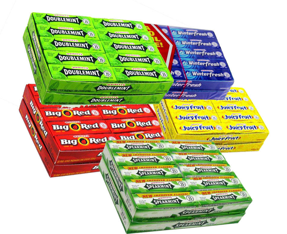 Wrigley's Chewing Gum 40ct - Choose Favorite