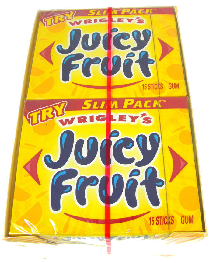 Wrigley's Juicy Fruit Chewing Gum - 15pc / 10ct