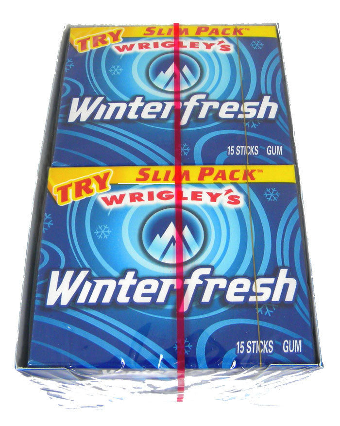 Wrigley's Winterfresh Chewing Gum - 15pc / 10ct