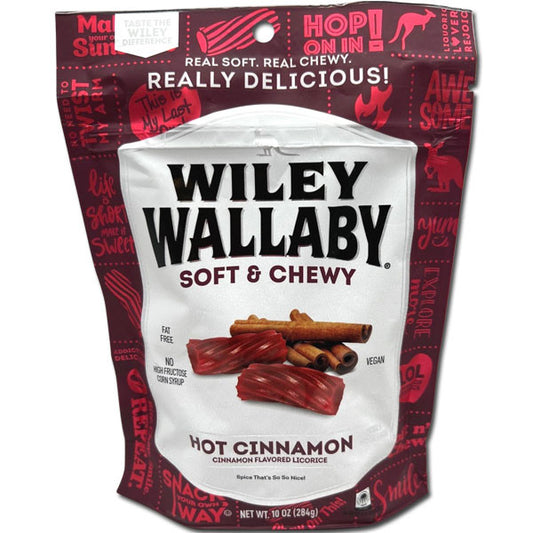 Wiley Wallaby Soft & Chewy Green Apple Licorice - 10oz