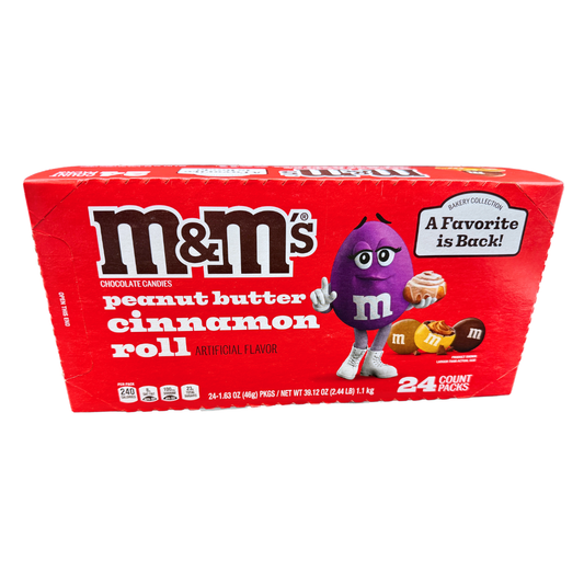 M&M'S Just Dropped a New Fall Flavor: Peanut Butter Cinnamon Roll