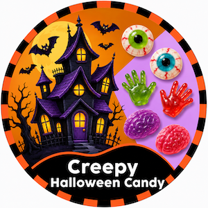 Creepy Scary Halloween Candy