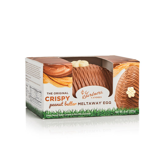 Gardners Original Crispy Peanut Butter Meltaway Egg - 8oz