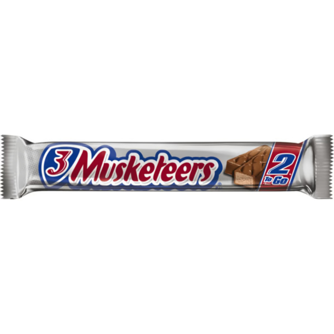 3 Muskateers Share Size Bars - 3.28oz / 24ct