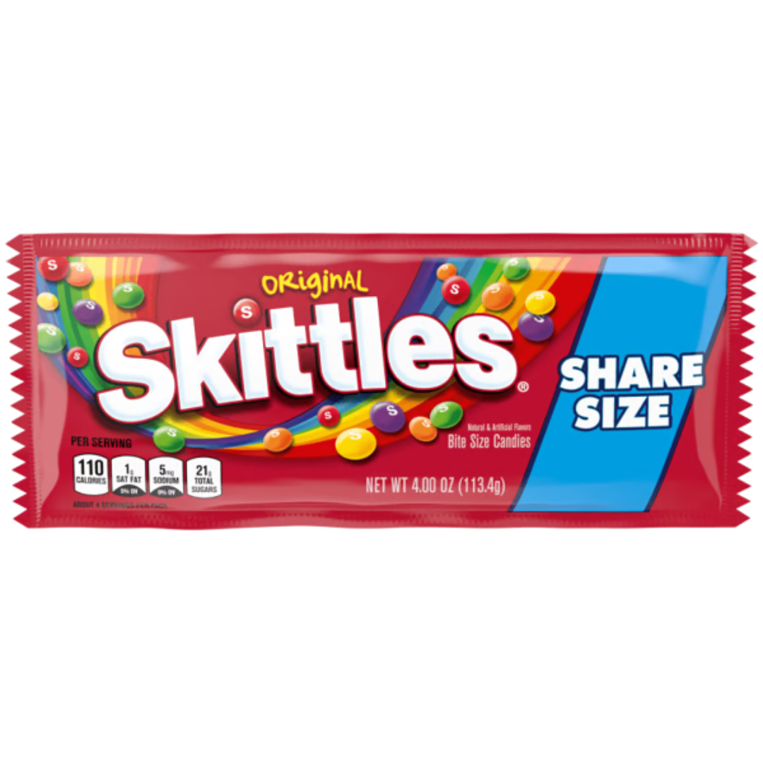 Skittles Original Share Size - 4oz / 24ct