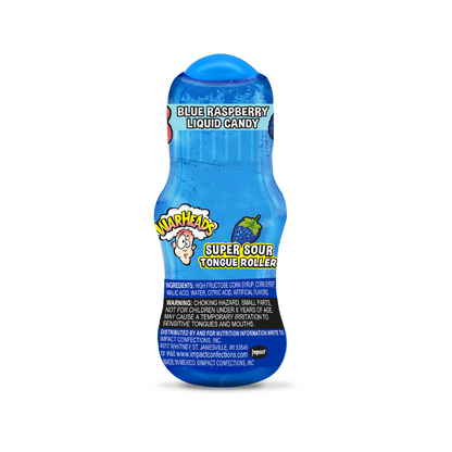 WarHeads Super Sour Tongue Roller Liquid Candy - 0.85oz / 12ct