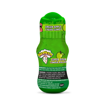 WarHeads Super Sour Tongue Roller Liquid Candy - 0.85oz / 12ct