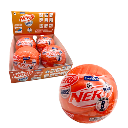 NERF Surprise! Sports Game and Gummy Candy - 1oz / 4ct