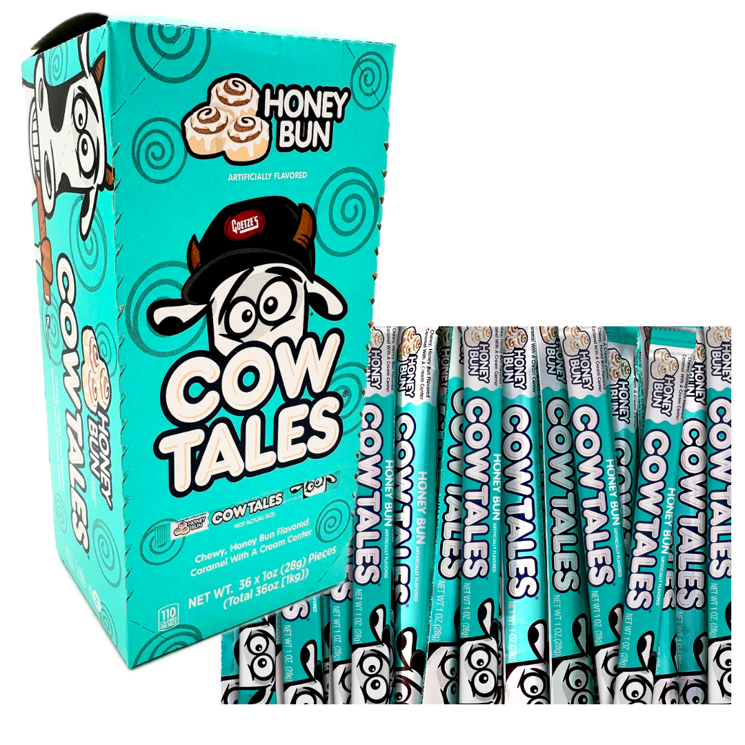 Cow Tale Food Cow Tales Honey Bun - 1oz / 36ct – Blair Candy Company