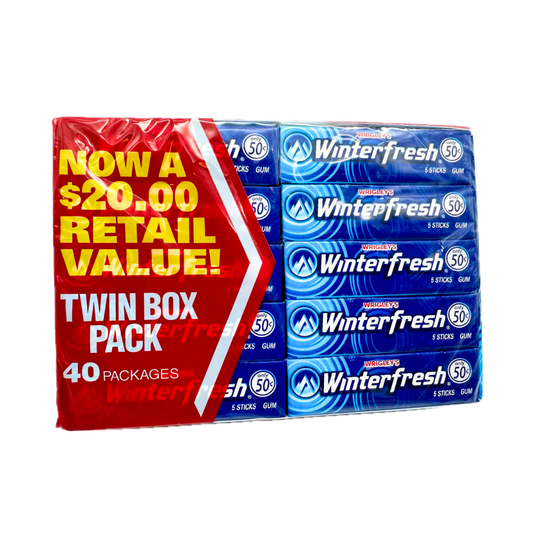Wrigley's Winterfresh Gum - 5pc / 40ct