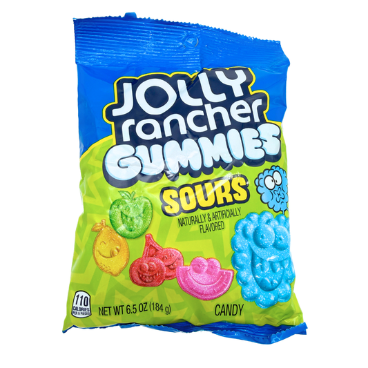 Jolly Rancher Gummies Sour Original Flavors - 6.5oz