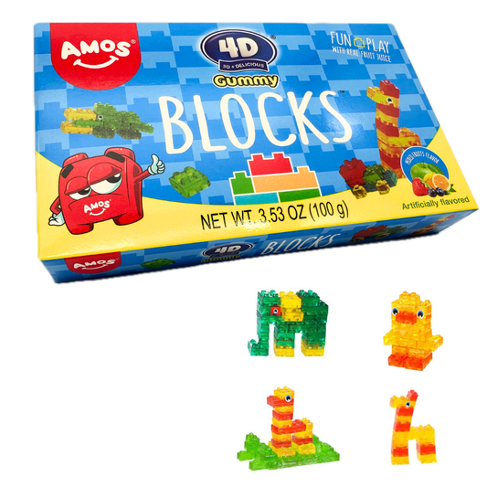 4D Gummy Blocks - 3.53oz